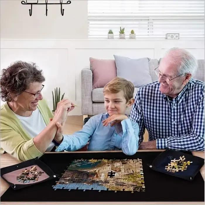 Tapis en rouleau de Puzzle professionnel, couverture en feutre jusqu'à 1500/2000/3000 pièces, access