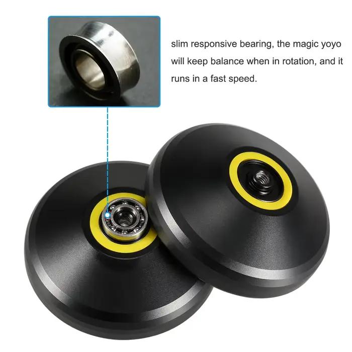 Magic Yoyo-Yo-yo professionnel en alliage d'aluminium pour enfants, Yo-yo V3, YOéquilibre, ne répond