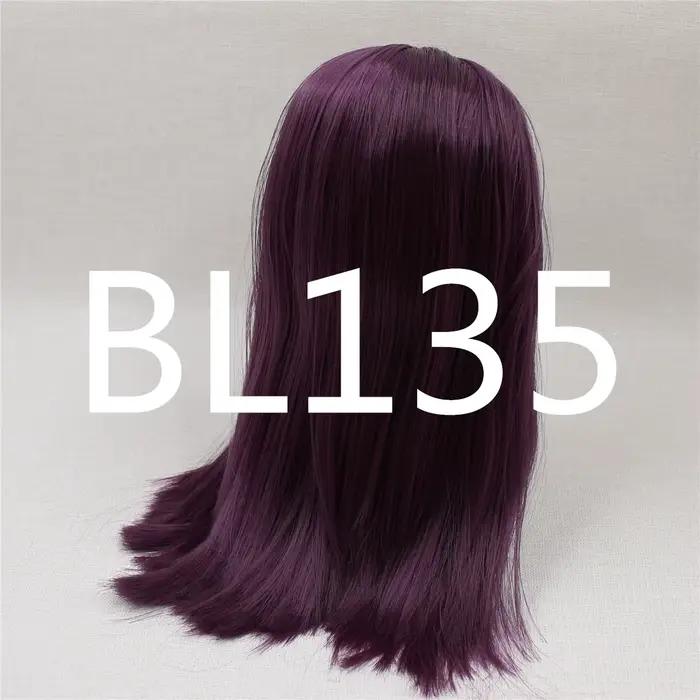 DBS-Poupée blyth aux cheveux violets argentés, cheveux blonds, jouet anime, ultraviolet glacé, feuil