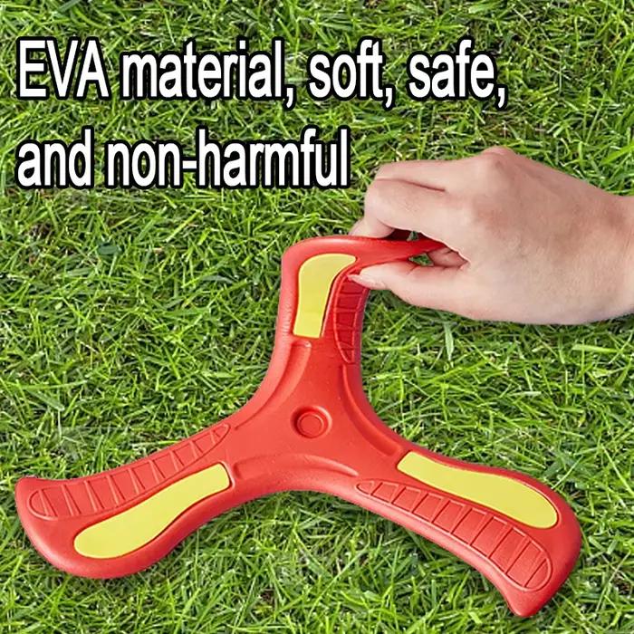 Boomerang – jouet d'extérieur croisé à trois feuilles pour enfants, disque volant, jouet de sport in