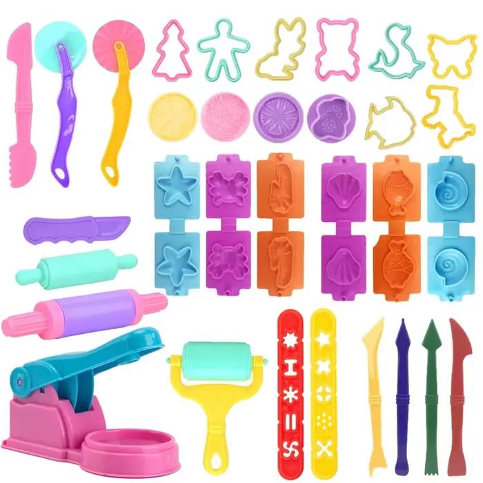 Ensemble d'accessoires pour pâte à modeler pour enfants, outils pour pâte à modeler avec divers moul