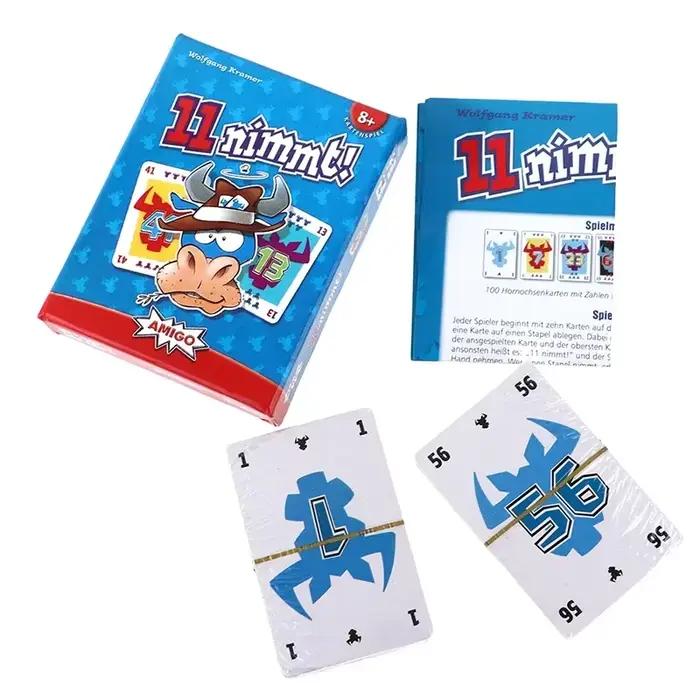 Jeu de société Take 6 Nimmt, 2 à 10 joueurs, cadeau amusant pour les fêtes, jeux de cartes en famill