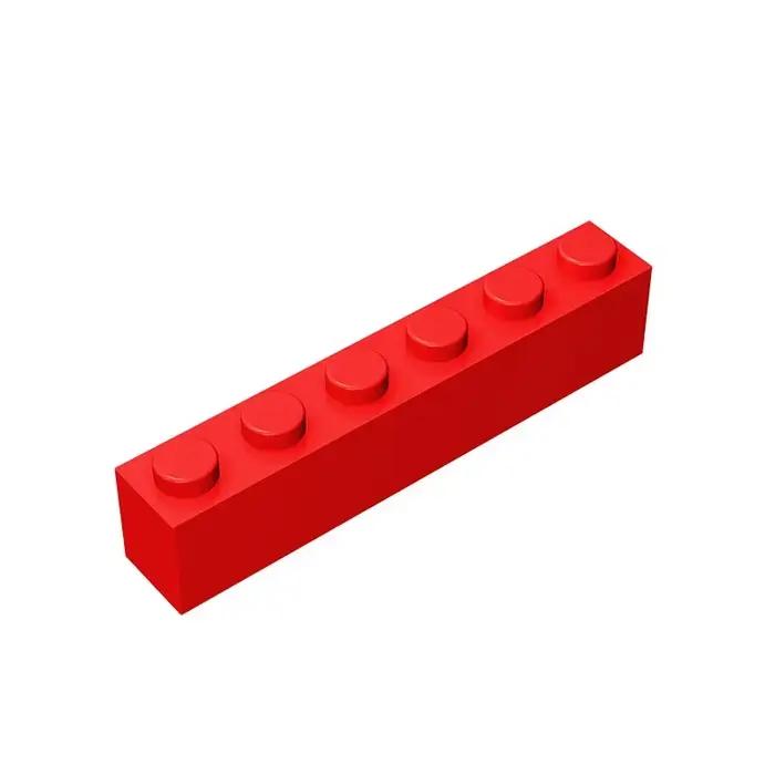 Gobricks GDS-535 brique 1x6 compatible avec lego 3009 pièces de blocs de construction de bricolage p