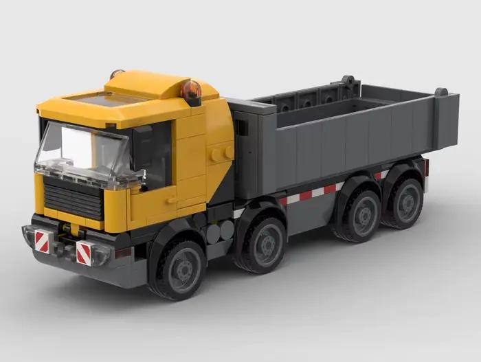 Camion benne de construction urbaine 357 pièces, blocs de construction MOC, modèle de véhicule de tr