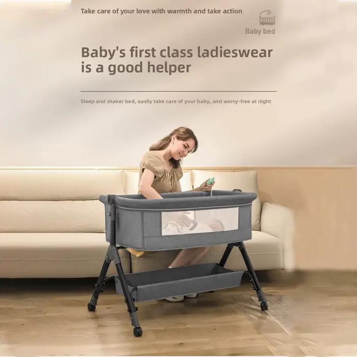 Lit à bascule pour bébé, berceaux pour bébé, berceau pour bébé, lit de voyage portable pour bébé, be