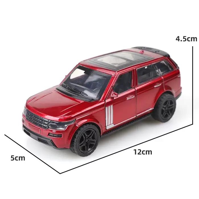 (Bagged) Réplique de modèle de voiture jouet moulé sous pression Range Rover à l'échelle 1/36, trois