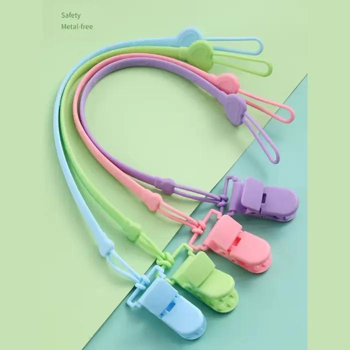 Attache-tétine en silicone JOFastened pour bébé, clip de dentition pour nouveau-né TeWindsor JOconti