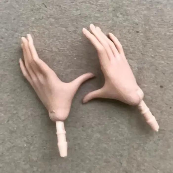 Mains de poupée universelles 1/6, bricolage, décors de poupée, geste de mode, mains et pieds, access
