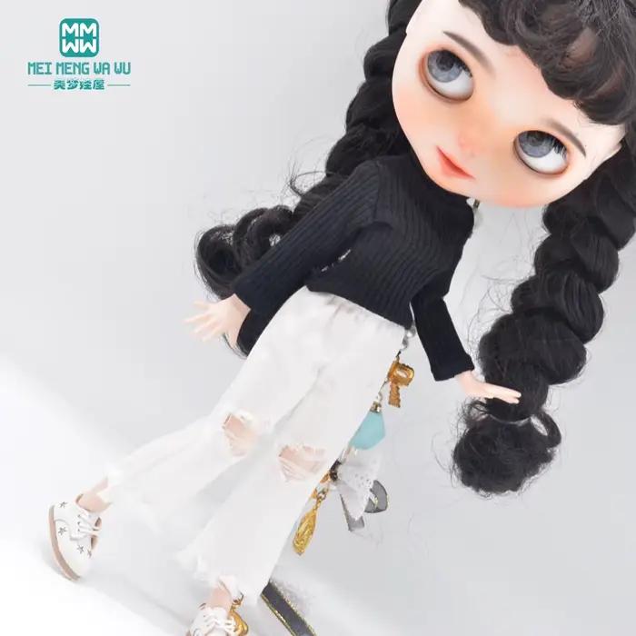 Vêtements Blyth Azone OB22 OB24, jouets, accessoires de poupée, pull à col roulé, pantalons de survê