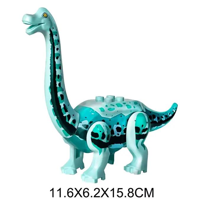 Blocs de construction de dinosaures jurassiques, Indominus Rex, tyrannosaure, figurine d'action, blo