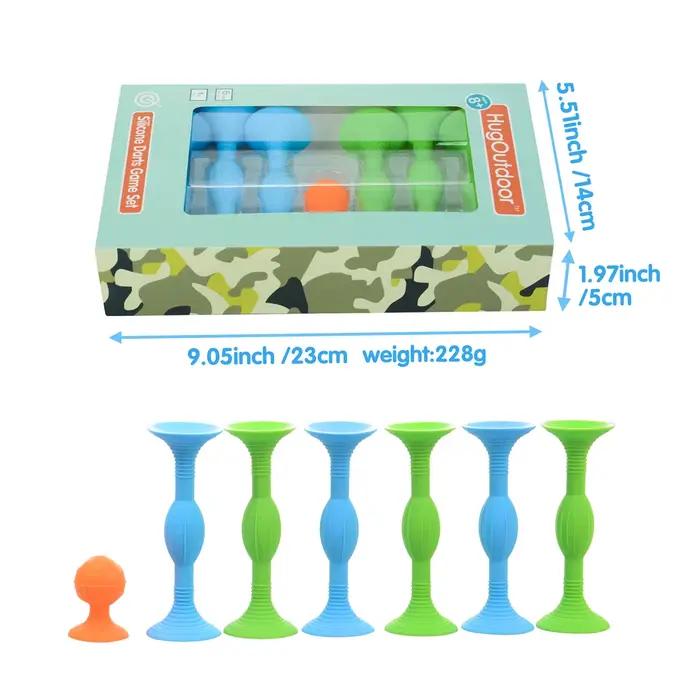Fléchettes à aspiration douce et collante, jouet Fidget pour adultes et enfants, jouets anti-Stress