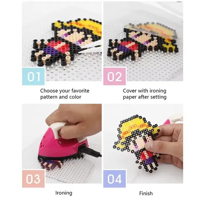 2000 pièces/sac 2.6mm Hama perles Puzzle Perlen perles de fer bricolage Perler fusible perle Intelli