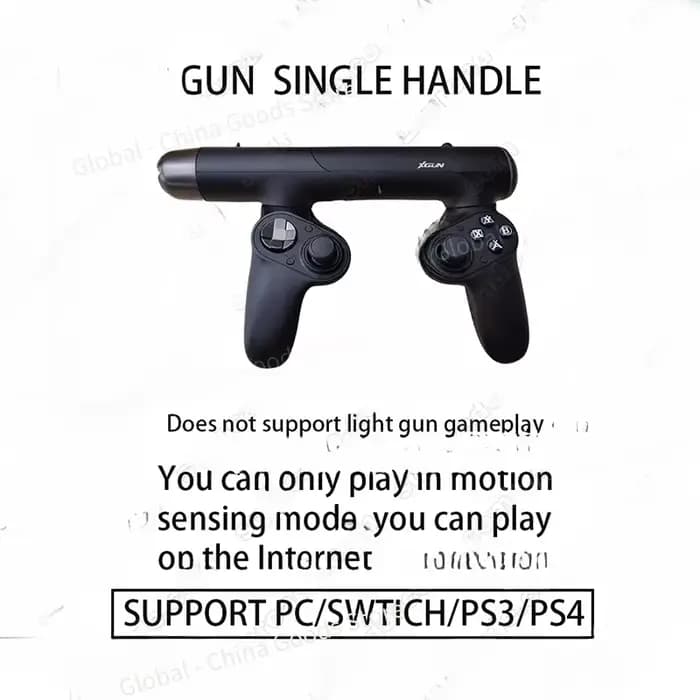Manette de jeu de tir XGUN USB Light Gun et coque compatibles avec PC/TV, jeu de tir sans fil Blueto