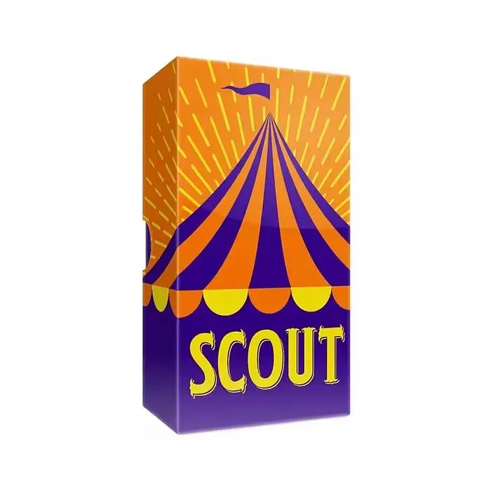 Jeu de cartes Scout 2026 pour 2 à 5 joueurs • Jeu de société familial amusant sur le thème du cirque