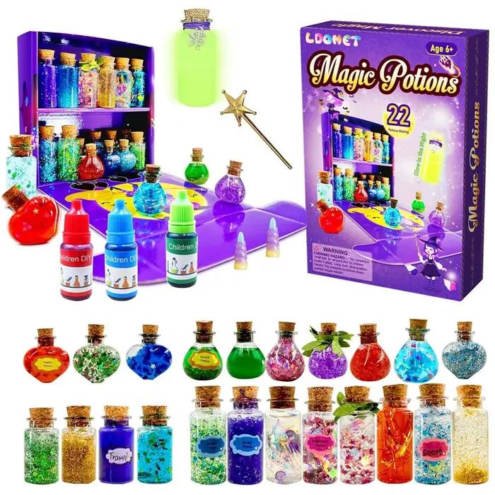 Kit de Potions magiques féeriques pour enfants, bricolage, ensemble de fabrication de Potions, boute