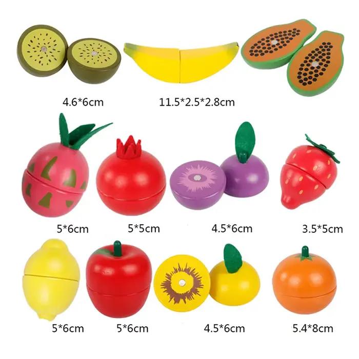 Jouet de Simulation de cuisine, jeu classique en bois, jouet éducatif Montessori pour enfants, cadea