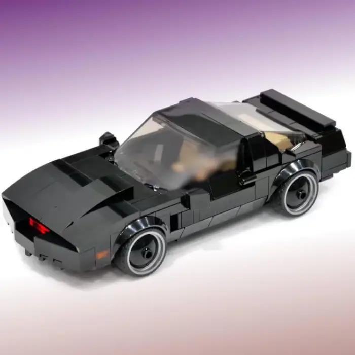 262 pièces MOC-144934 technique Super voiture de course KITTED-Knight Rider ville voiture de sport b
