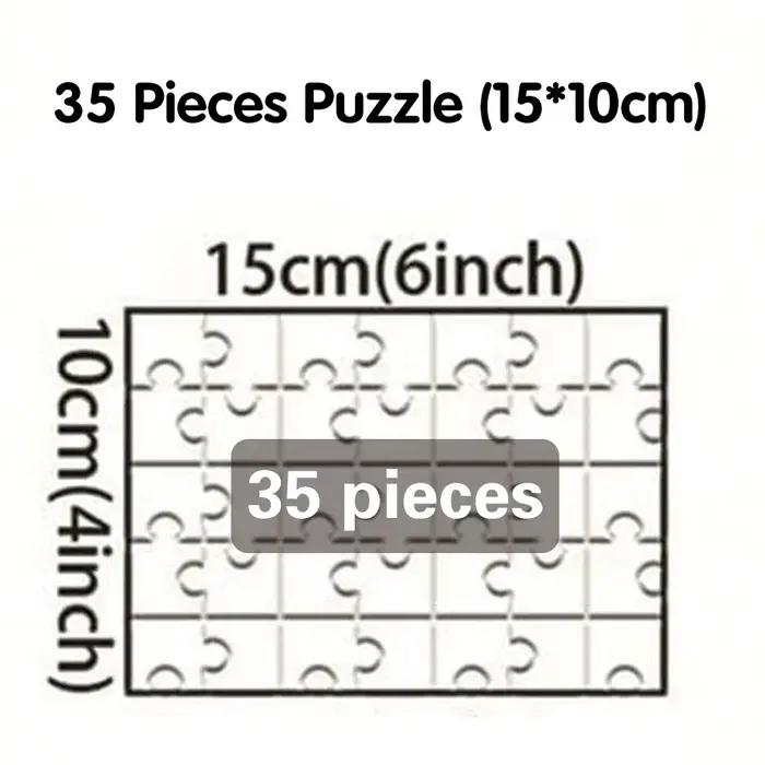 35/300/500/1000 pièces de puzzle personnalisé avec photo, photos de mariage, jouets personnalisés po