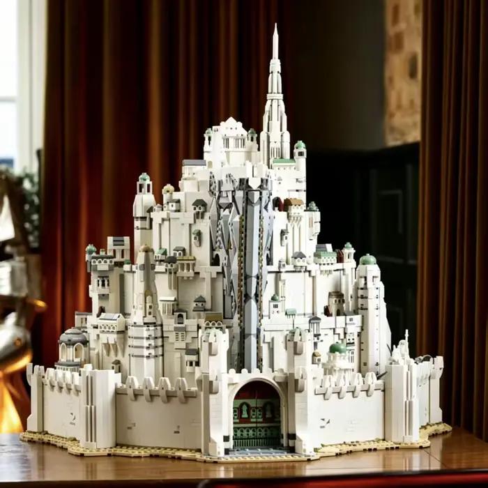 2026 Populaire Blocs de construction Château Mystique Film Classique, Modèle de puzzle en briques 3D
