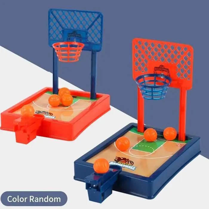 Jeu de basket-ball. Mini ensemble de jeu de bureau portable de voyage ou de bureau pour intérieur ou