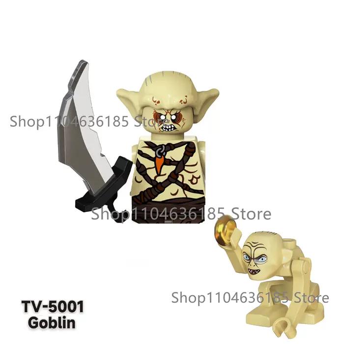 Nouvelles figurines de l'armée d'Elves et d'Orcs du Seigneur des Anneaux, Gandalf, Saruman, figurine