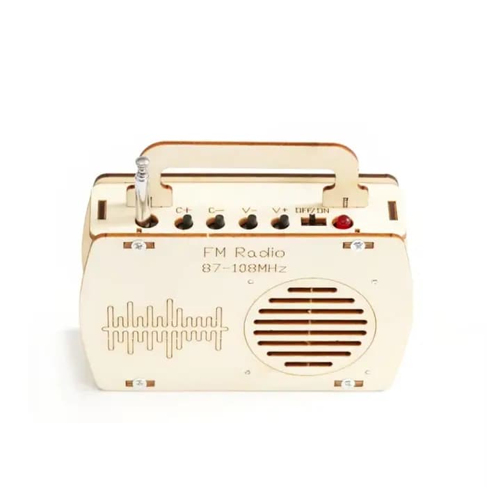 Kit de tige de modèle Radio FM, bricolage, outil d'expérimentation, jouet scientifique, éducatif, am