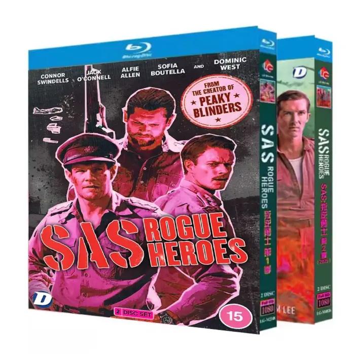 SAS: Rogue Heroes Saison 1-2 Série TV 4 disques Blu-ray toutes régions Haute définition BD