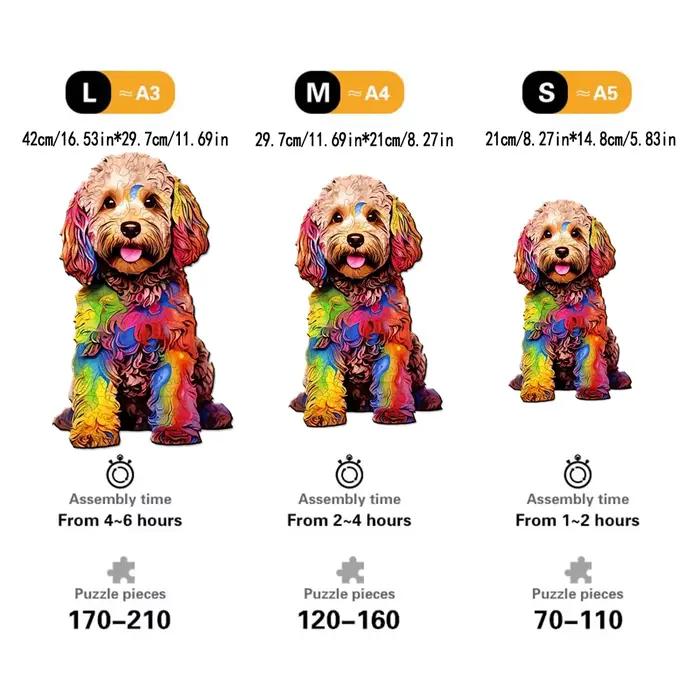 Puzzle animaux mystérieux, cadeau pour adultes et enfants, cadeau fabuleux, jeux interactifs, jouets