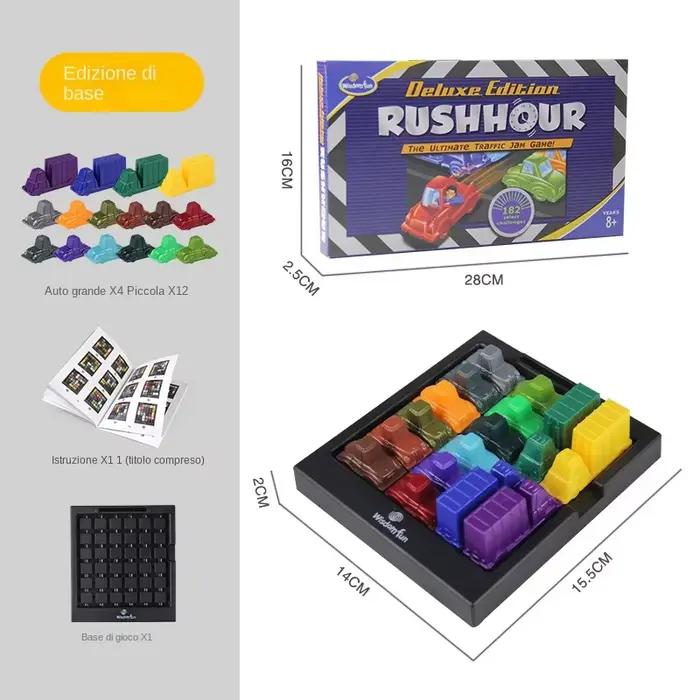 Puzzle de jeu de table pour enfants, pensée logique, raisonnement, niveaux de passage, temps de cour