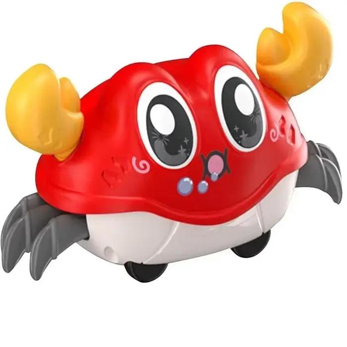 Jouets de crabe rampant pour bébé, jouets sensoriels rampants, apprentissage infantile, développemen