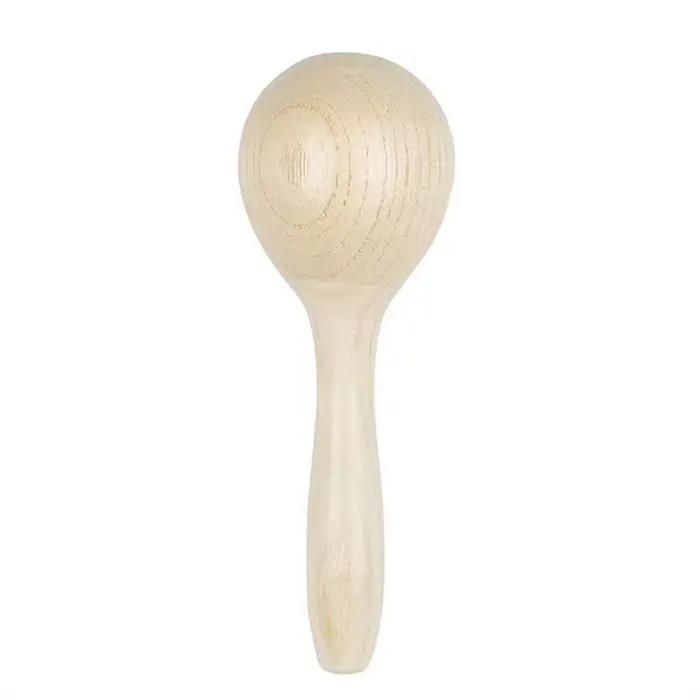 Maraca en bois, jouet musical, jouet d'éducation précoce pour enfants, instruments de percussion Orf