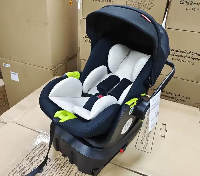 Poussette Standard Réversible 3 en 1 pour Bébé, Système de Voyage pour Nouveau-né, avec Base Isofix