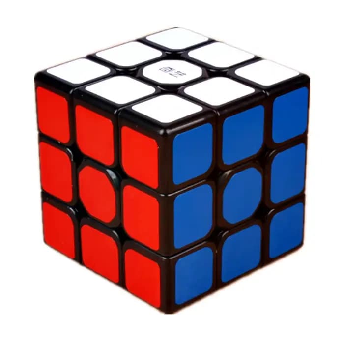 Cubes magiques QiYi QiHang Warrior M 3x3 Blanc Noir Speed Puzzle Jouets Cubo Magico professionnels
