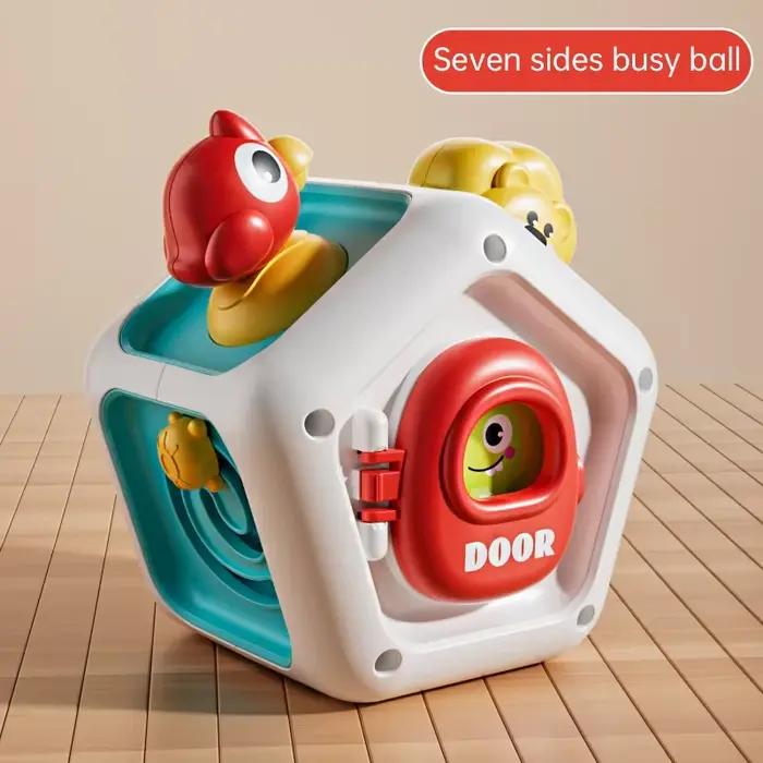 Jouets pour bébés, cube d'apprentissage, boîte à serrures, entraînement des capacités pratiques, dév