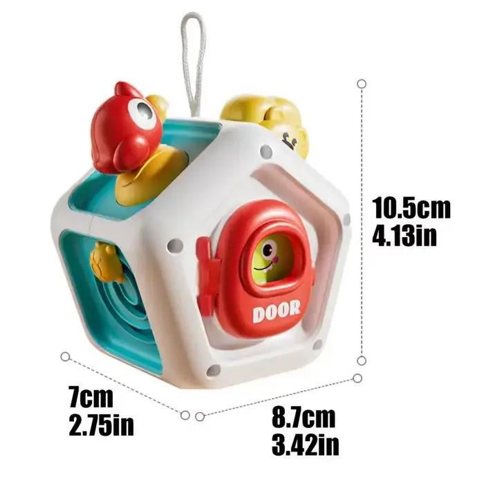 Planche musicale occupée pour bébé, Bus, jouets sensoriels Montessori, activités éducatives précoces