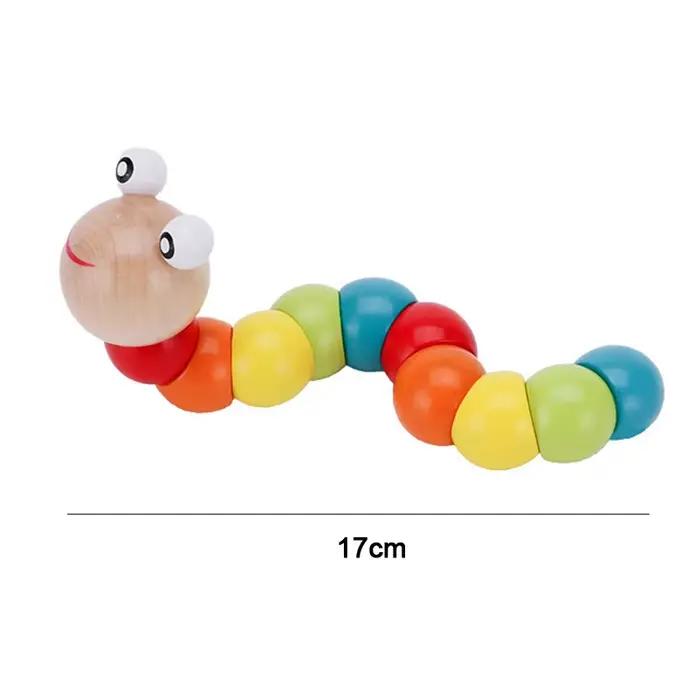 Jouets Montessori pour bébés, puzzle 3D en bois, jeux d'apprentissage précoce pour bébés, jouets édu