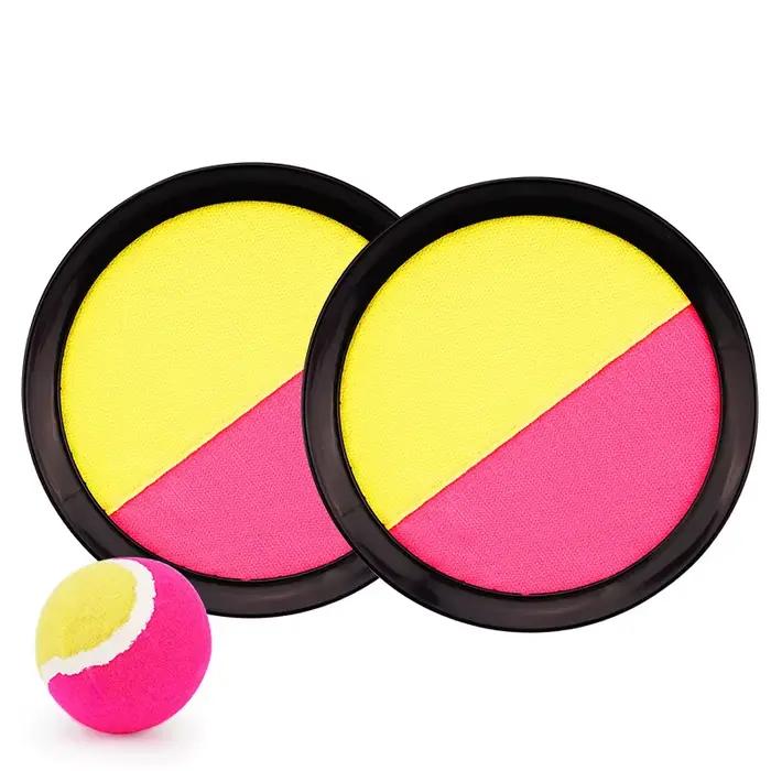 1 ensemble enfants ventouse balle collante jouet Sports de plein air attraper balle jeu ensemble lan