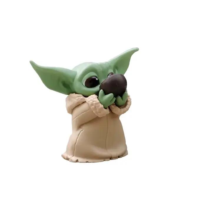5 pièces Star Wars jouet maître bébé Yoda dark PVC figurine Anime figurines Collection poupée Mini j