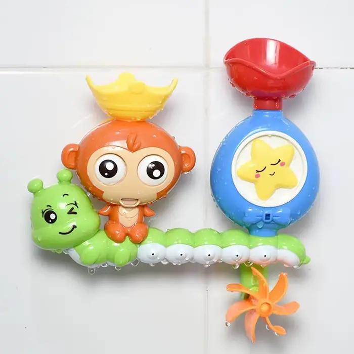QWZ bébé dessin animé singe classique douche bain jouet Animal saupoudrer salle de bain natation bai