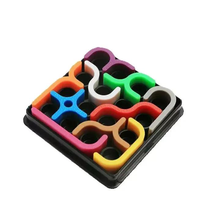Puzzle d'intelligence 3D créatif courbe folle Sudoku jeux de Puzzle ligne géométrique matrice Puzzle