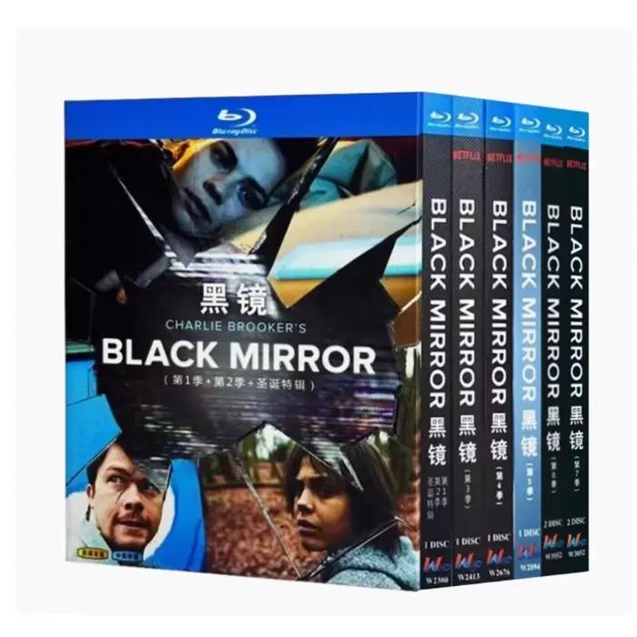 Black Mirror Saisons 1-7 Coffret 8 disques toutes régions Nouveau coffret Blu-ray