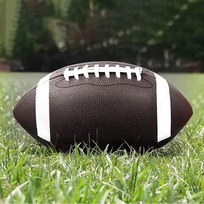 Ballon de football américain, de soccer et de rugby, taille standard 8,5 pouces, pour hommes, femmes