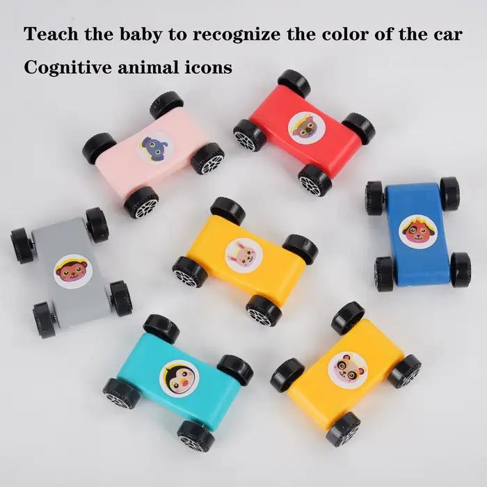 Voiture de piste coulissante pour enfants, Mini voiture à inertie pour fille et bébé de 3 ans, jouet