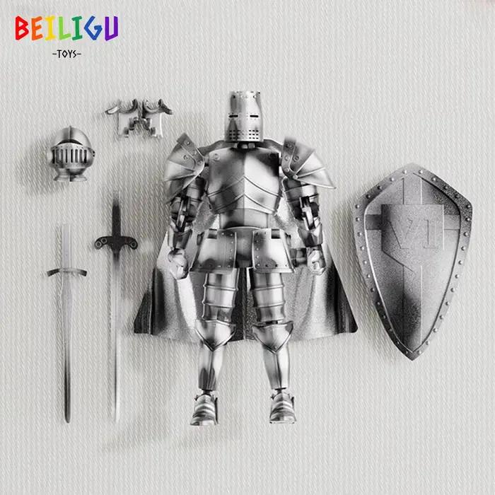 Chevalier médiéval multi-articulations mobiles bricolage figurines arme guerrier Robot épée bouclier