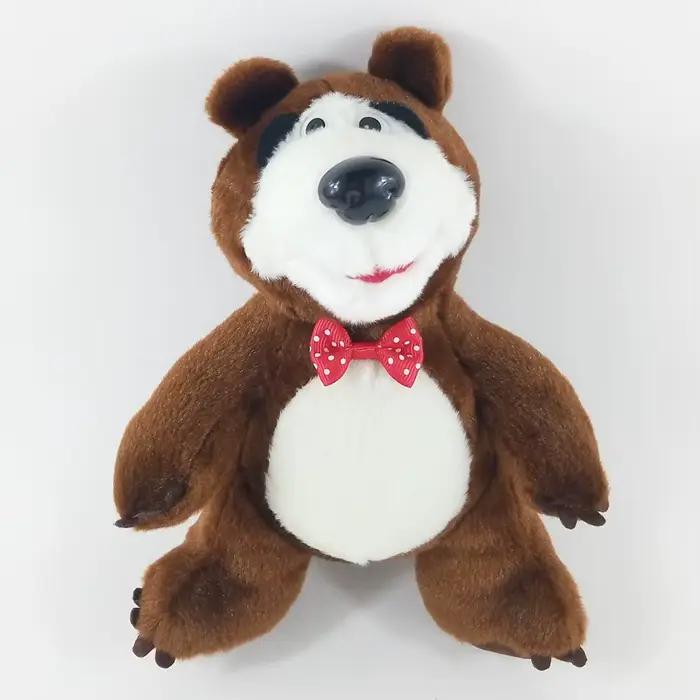 Jouet en peluche classique pour l'éducation de la petite enfance, poupée de dessin animé Masa Girl e