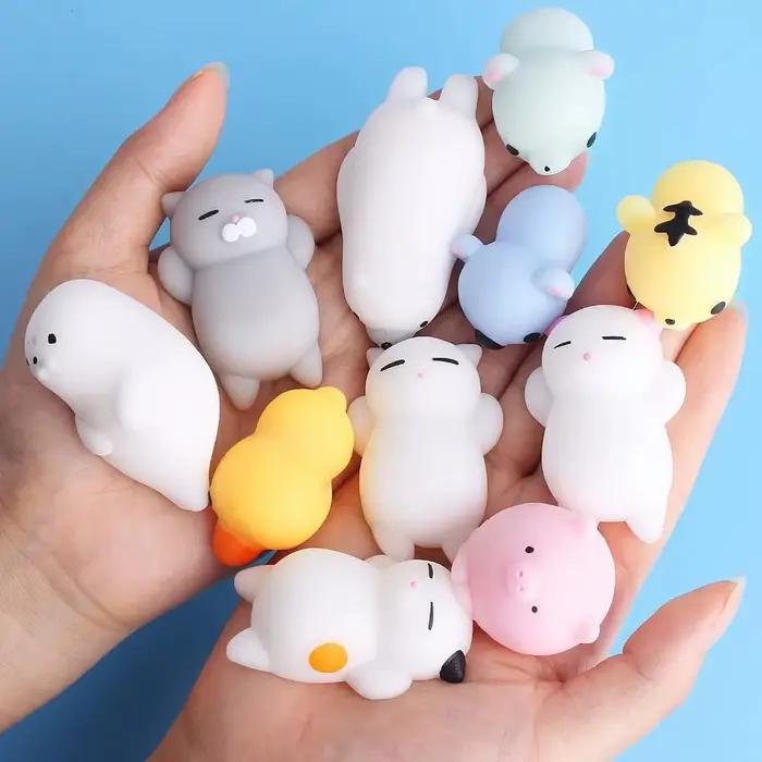 Mochi Squishy jouet animaux mignons Fidget presser jouets anti-Stress pour enfants cadeau drôle cade