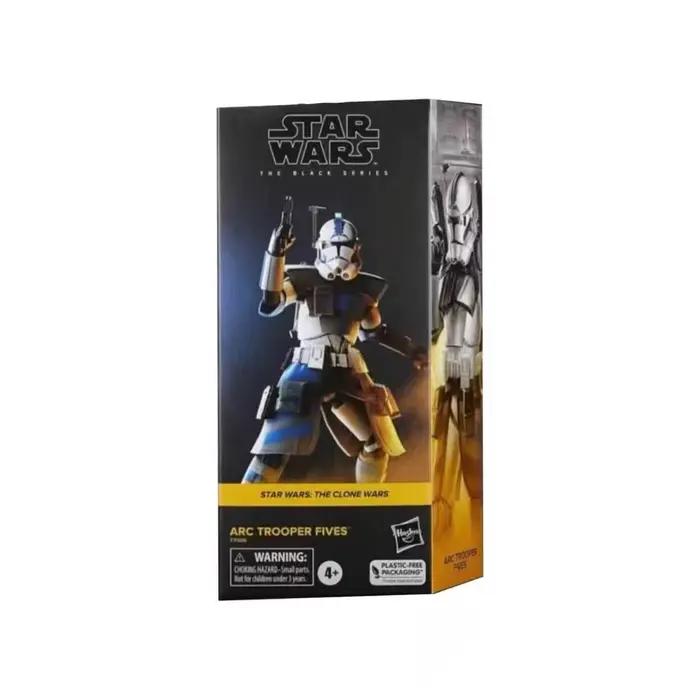 Figurine d'action originale Star Wars The Black Series The Clone Wars Arc Trooper Fives, modèle de c