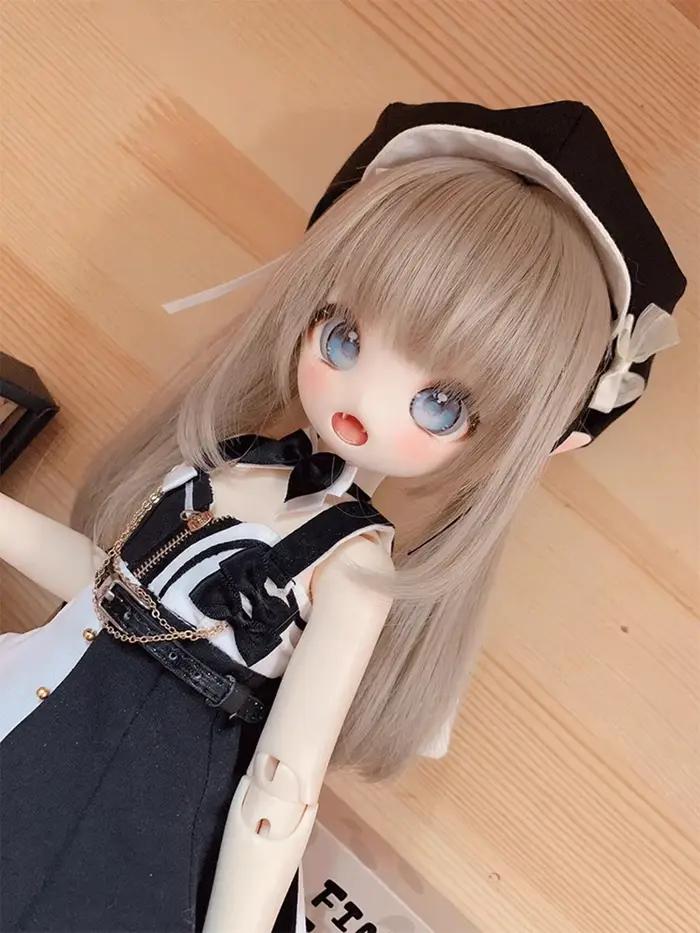 Figurine d'action Sd bjd, vampire miaou Ji lapin corps ours en option type humain maquillage conduit