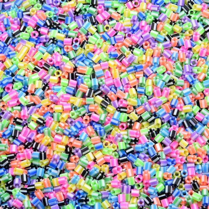 Nouvelles couleurs 1000 pièces/paquet 5mm Hama perles Puzzle jouets éducatifs Juguetes 3D Puzzles Pu