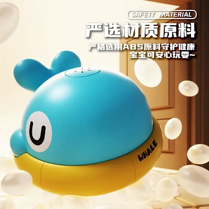 Jouets de bain pour bébés, jouets de bain pour enfants, jouets de bain en forme de baleine lumineuse
